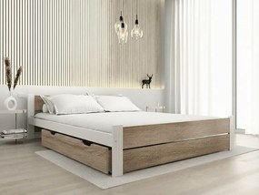 Ágy alatti tárolódoboz 150 cm, sonoma tölgy