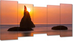 Képek 150x80 Sziklák Naplemente Tenger