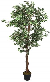 zöld mű fikusz fa 378 levéllel 80 cm