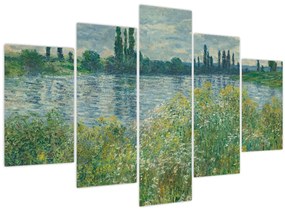 Kép - Claude Monet, Banks of the Seine, reprodukciók (150x105 cm)