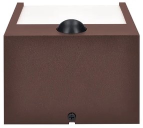 Brilagi-LED TERNI kültéri fali lámpatest érzékelővel, LED 12 W, 230 V, barna, IP44