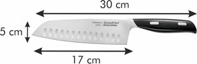 Tescoma GrandCHEF Santoku kés, 17 cm