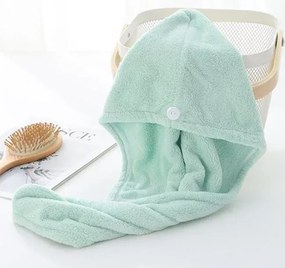 Gyorsan száradó turbán felnőtteknek - rózsaszín