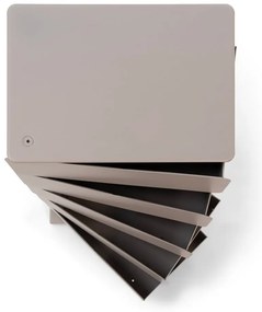 Szürke-bézs fém komód 37x72,5 cm Joey – Spinder Design