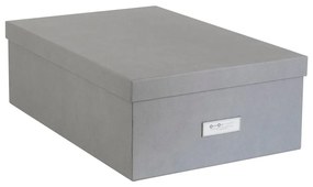 Inge 3 db-os szürke tárolódoboz szett - Bigso Box of Sweden
