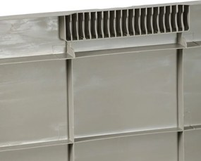 WOODYS Kerti műanyag tárolódoboz 280 L világosszürke