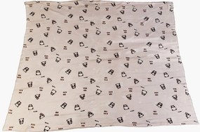 Mintás wellsoft babatakaró 150x130cm