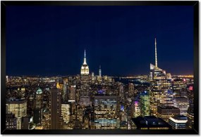 Poszterek keretben 60x40 New York felülnézet