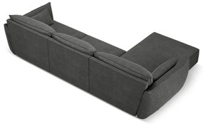 Szürke sarokkanapé (bal oldali) Vanda – Mazzini Sofas