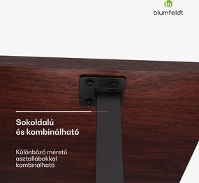 Blumfeldt Bearsdon asztallap 120 x 80 cm konyhához és étkezőhöz, Robusztus rétegelt lemez