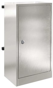 postaláda Fekete 30 x 23 x 55 cm Rozsdamentes acél