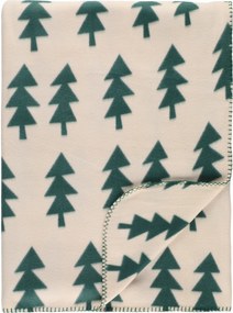Karácsonyfa Mintás Takaró 150 X 200 CM Bézs