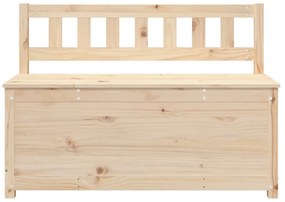 tömör fenyőfa pad 110 x 41 x 76,5 cm