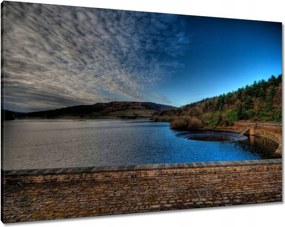 Vászonkép 100x70 Apró felhők