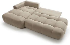 Sarokkanapé Ombre (B) (bézs + fekete) . 1100459