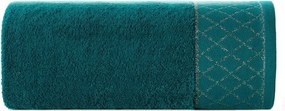 Layla törölköző 70x140 türkiz sötét 500 g/m2 pamut frottír