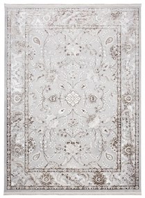 SAHARA Modern mintás vintage szőnyeg világos bézs színű  és szürke  Szélesség: 80 cm | Hossz: 150 cm