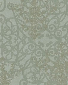 Zöld Vinil Tapéta Flizelin Díszek
