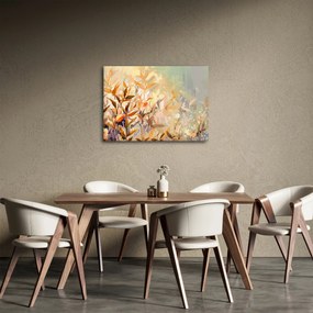 Kép - Festett növények (70x50 cm)