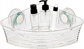 Fürdőszobai Polc Zuhanyhoz Tapadókorongos Sarok