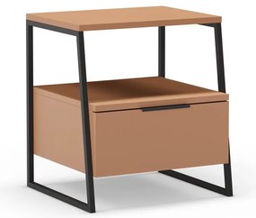 Téglavörös éjjeliszekrény Velia – Marckeric