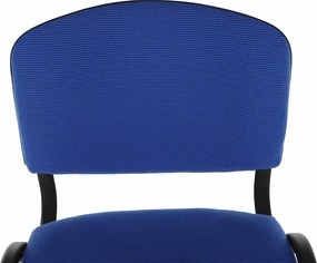 Irodai szék, kék, ISO NEW