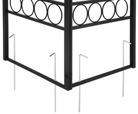 Casaria® Gazebo Elda 3x4 - krém