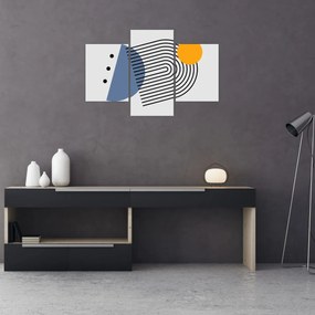 Kép - Minimalista absztrakció N⁰2 (90x60 cm)