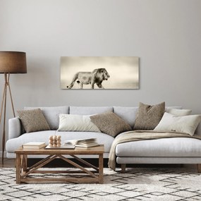 Kép - Az éhes oroszlán (120x50 cm)