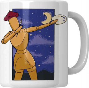 Bögre Bábu Festő Ajándék Művészet Rajongó Ajándék 18-99