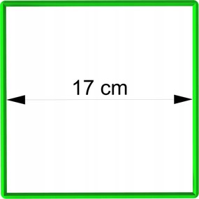 Foremka Lyukasztó Mézeskalács kiszúró geometrikus figurák Négyzet 17cm