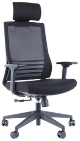 Claudio irodai szék, fekete