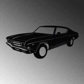 Chevrolet fém fali dekoráció, 60×28 cm