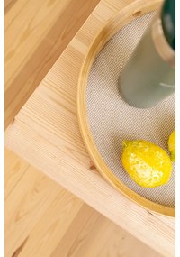 Natúr színű borovi fenyő dohányzóasztal 45x68 cm Japan – Karup Design