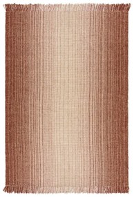 Piros kétoldalas kézi szövésű jutakeverék szőnyeg 160x230 cm Jute Ombre Red – Flair Rugs