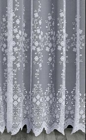 Mg Függöny jacquard 772/18 Fehér 250cm 0,5m