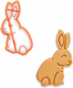 Húsvéti Forma Prémium Keksz lyukasztó Nyuszi Mosolygó húsvét