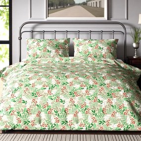 Pamut ágynemű BRES GREEN 2 részes 140x200 cm