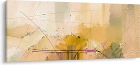 Kép - absztrakció, olajfestmény (120x50 cm)