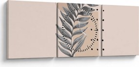 Kép - N⁰2 illusztrált lap (órával) (90x30 cm)