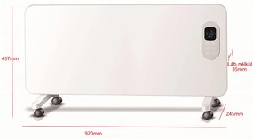 Methana elektromos fűtőtest 1000W/2000W