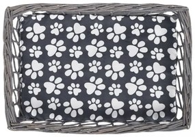 Szögletes macsa ház/ macska ágy párnával