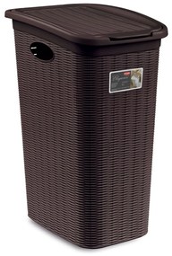 STEFANPLAST Elegance szennyeskosár 36 L, barna