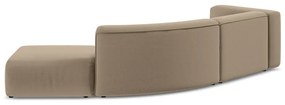 Bézs bársony heverő (jobb oldali) Ekahi – Makamii