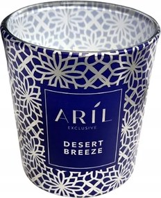 Aril Paraffin illatgyertya Desert Breeze üvegben