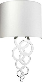Elstead Lighting Curtis CURTIS-MEDIUM-PC Fali lámpa 1x60W/E27
