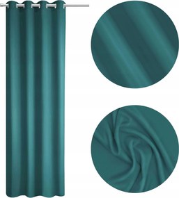 Függöny Készre Szerelve 140x250 Különböző Színek Sötét Türkiz Atlantic