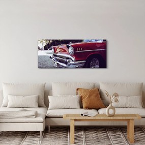 Egy régi autó képe (120x50 cm)