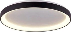 Italux Vico PLF-53675-058RC-BK-3KS4K-TRDIMM Süllyesztett mennyezeti lámpa 1x48W/LED 3000K|4000K 3900lm IP20