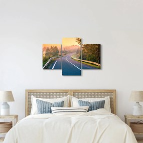 Kép - Az utazás napfelkeltekor (90x60 cm)